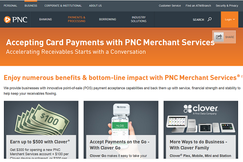 Exploring The Benefits Of Ordering Merchant Credit Card Services On PNC Bank