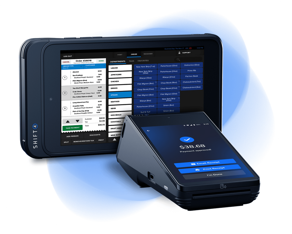 What Type Of Payment Methods Does Shift4 SkyTab POS Accept?